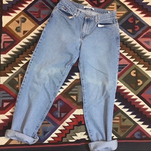 Tommy Hilfiger Denim - Vintage Tommy Hilfiger Hi waisted mom jeans